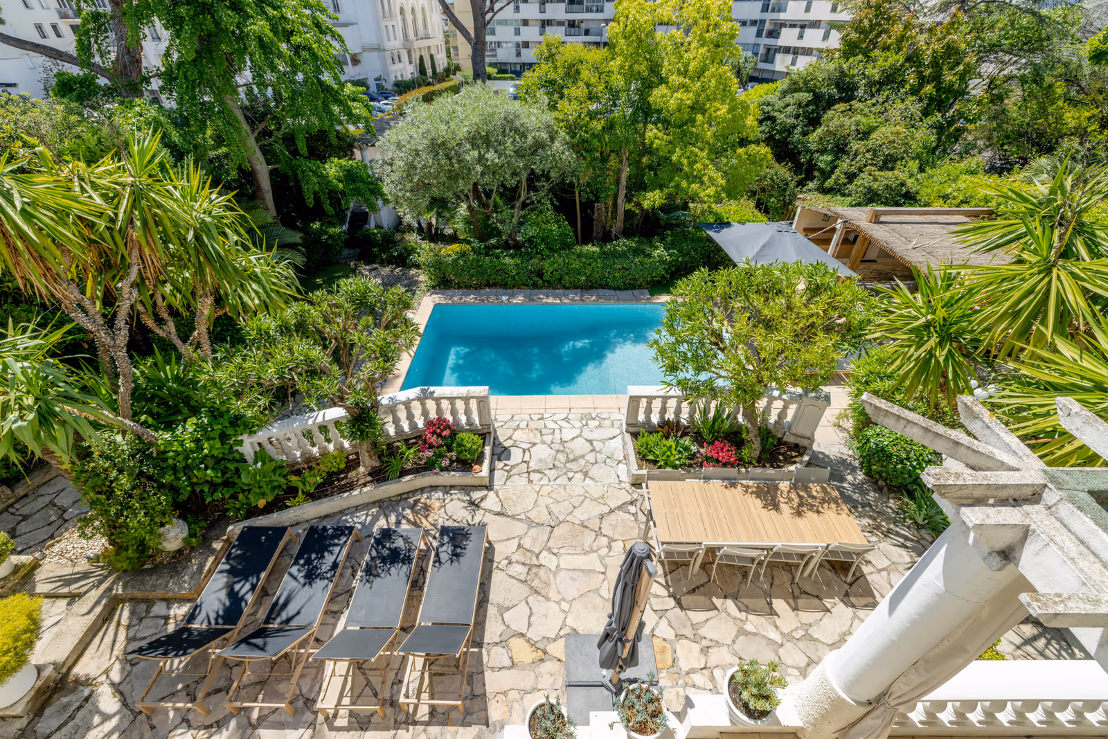 4-Bedroom Belle Époque Villa in Cannes with Pool — view 31