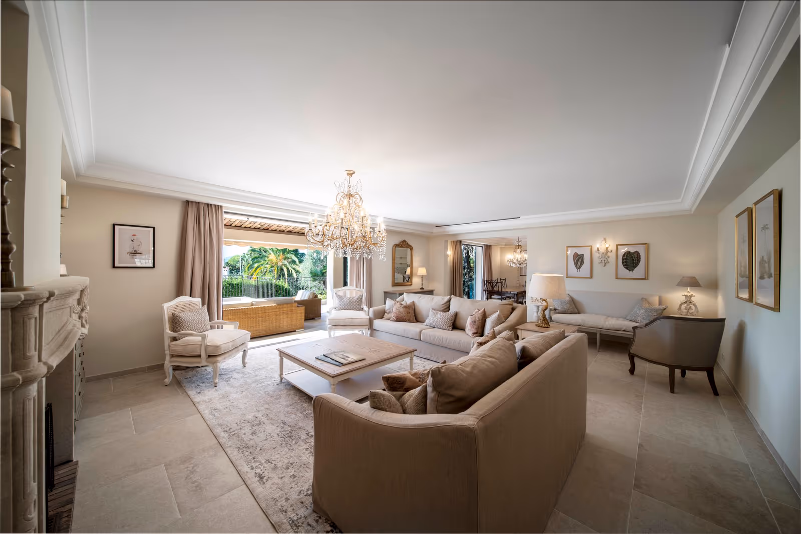 5-Bedroom Villa in Cannes with Pool & Private Cinema — view 4