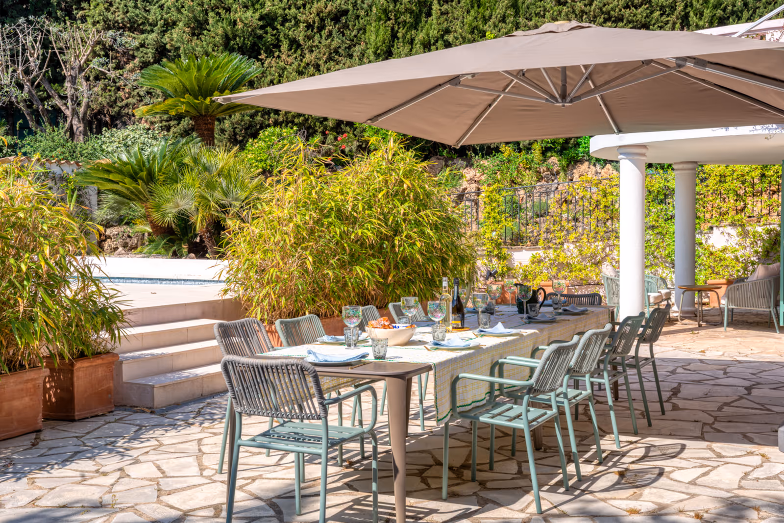 6-Bedroom Belle Époque Villa near Cannes with Pool — view 5