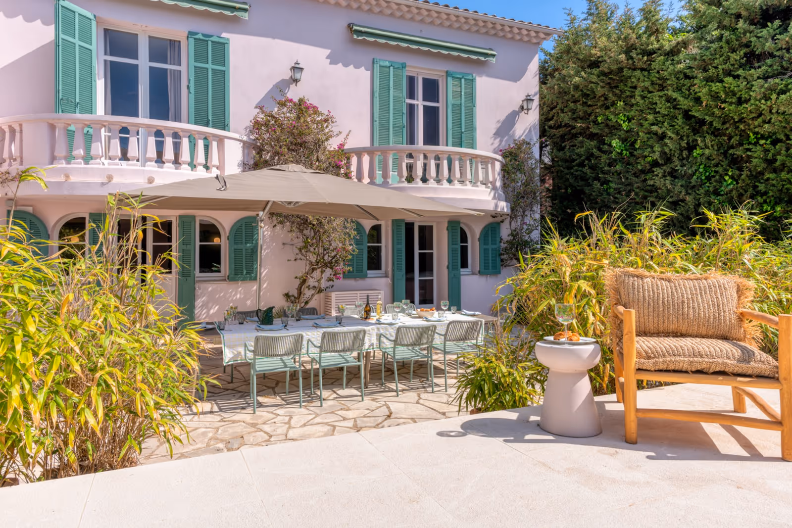 6-Bedroom Belle Époque Villa near Cannes with Pool — view 30