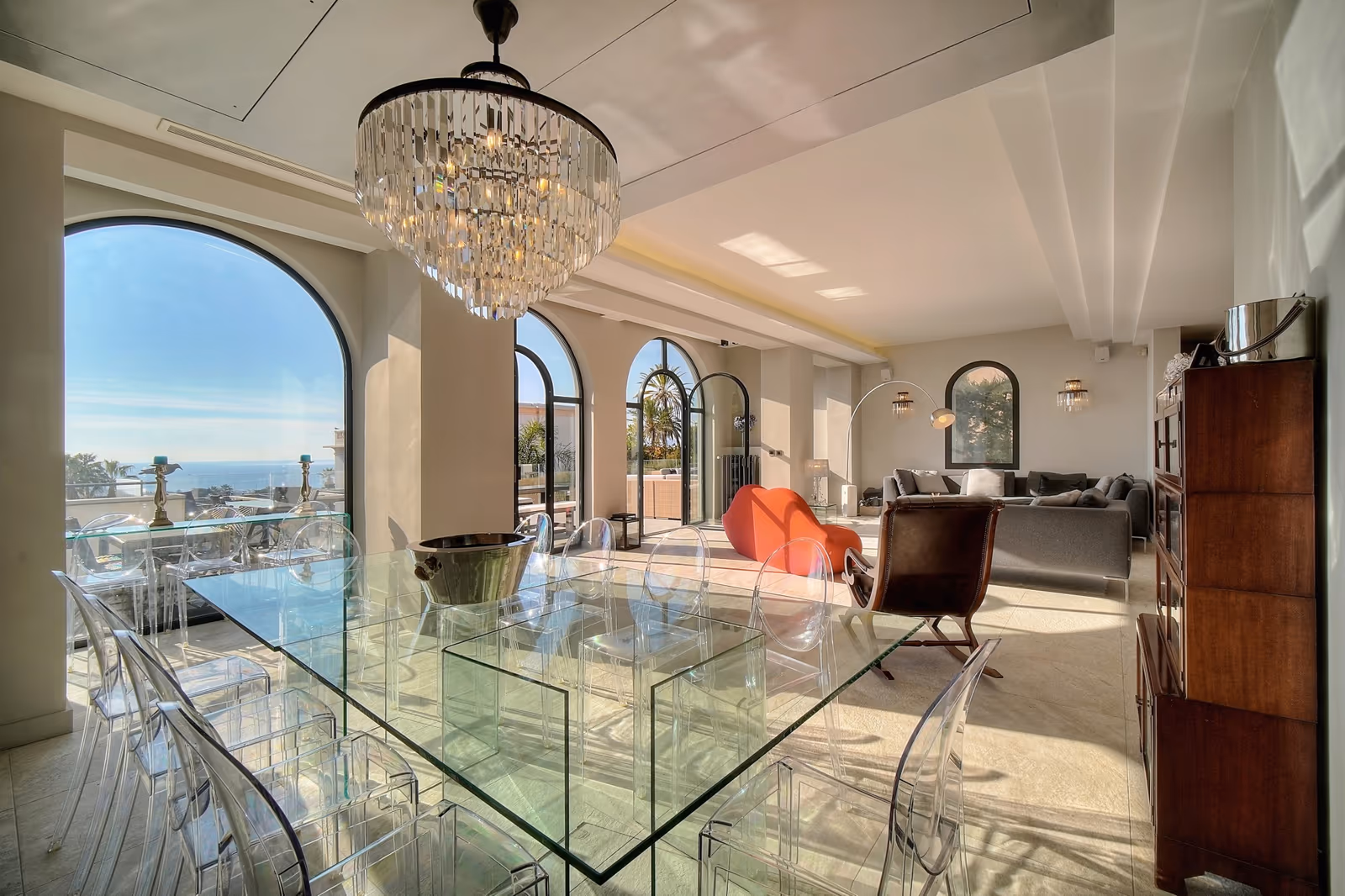 6-Bedroom Sea View Villa near Cannes Centre with Pool — view 9